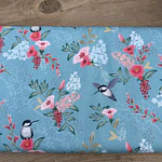 Não Esquecer - Bolsa para óculos (Flowers & Dots)