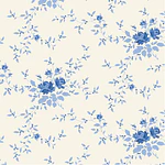 Tecido Something Blue Noel Blue