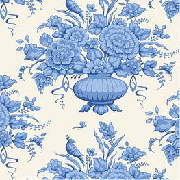 Tecido Something Blue Afina Blue