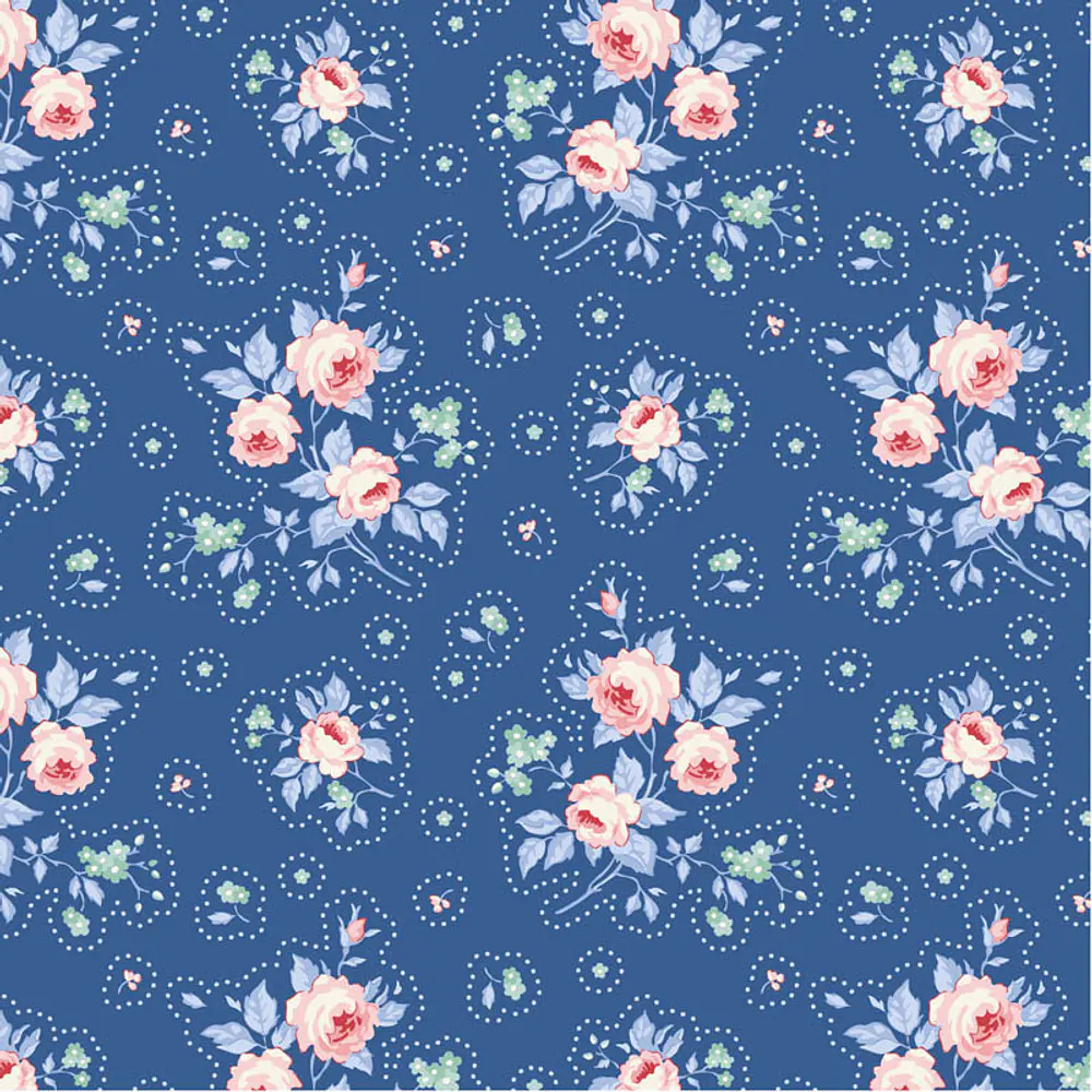Tecido Something Blue First Kiss Denim