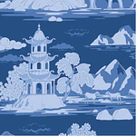 Tecido Something Blue Cottonview Night
