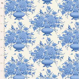Tecido Something Blue Afina Blue