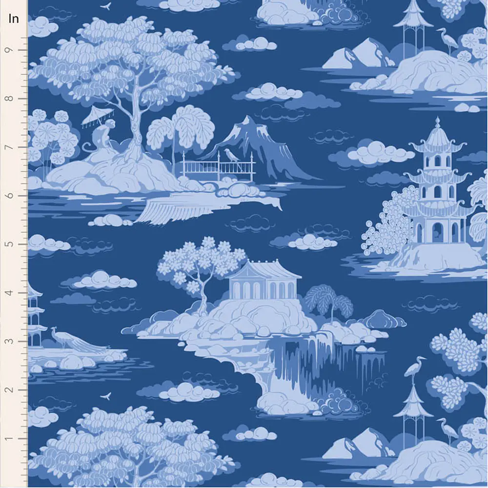 Tecido Something Blue Cottonview Night