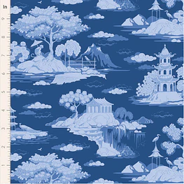 Tecido Something Blue Cottonview Night