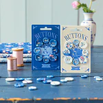 Botões Tilda Something Blue
