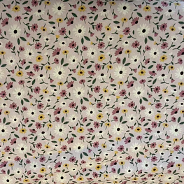 Tecido Mini-Margaridas