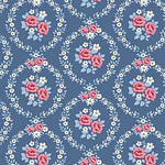 Tecido Village Life Mable Blue