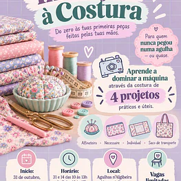 Iniciação à Costura Presencial