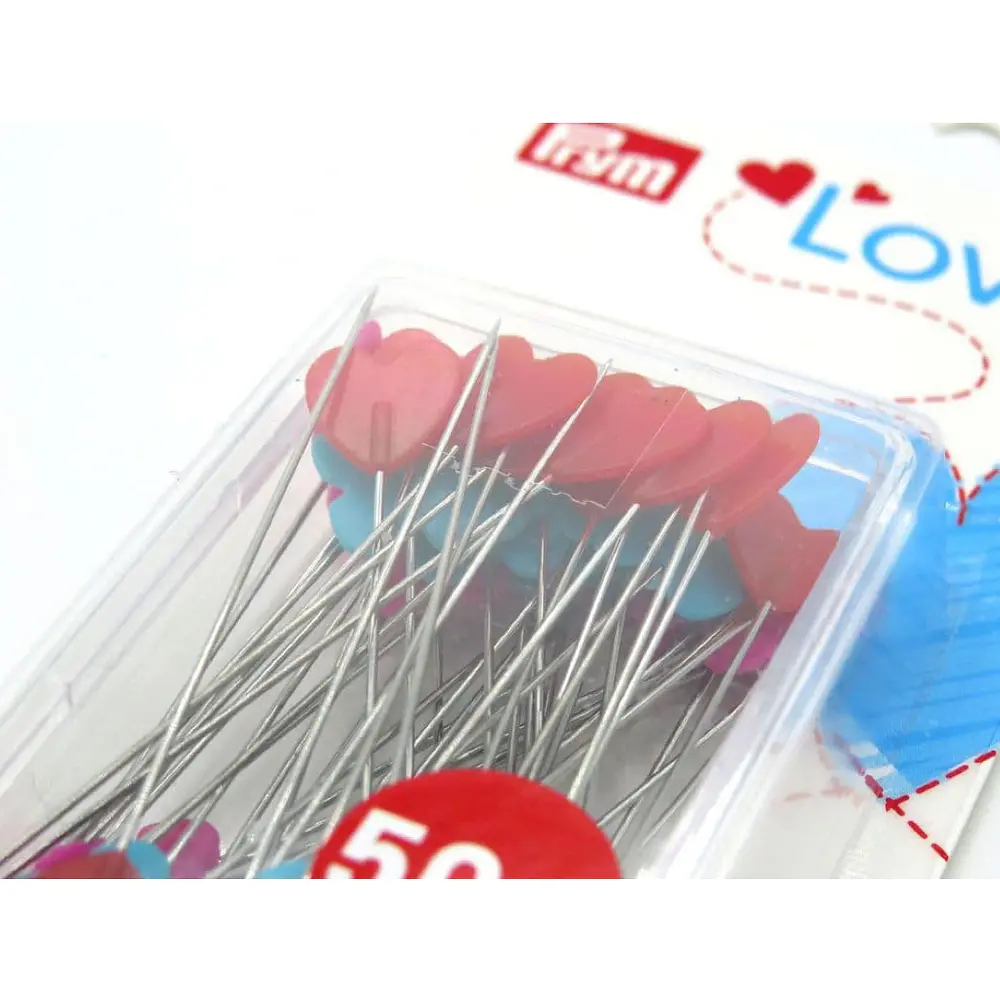 Alfinetes Coração & Borboleta Love 50 Peças Prym