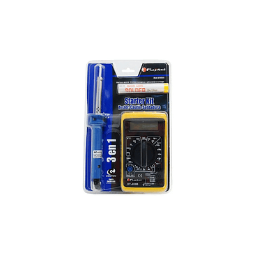 KIT TESTER MULTITESTER CAUTIN Y SOLDADURA FUJITEL 1