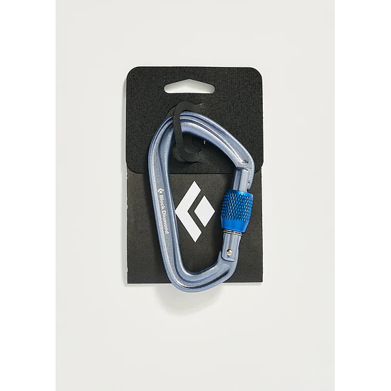 MOSQUETON GRIS CON SEGURO BLACK DIAMOND 2