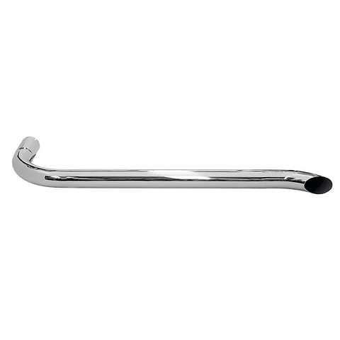 Cola De Escape 2,5″, Largo Con Curva 120cm