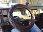 Cubre Volante 40cm Extra Grueso, Opaco Hilo Rojo - Miniatura 2