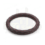 Cubre Volante 40cm Extra Grueso, Opaco Hilo Rojo