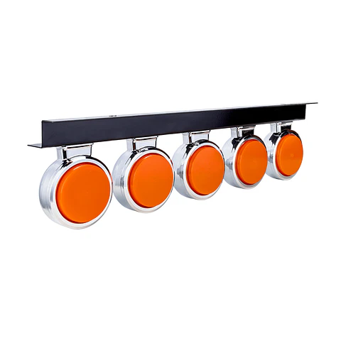 5 Marias Halo Con Soporte Ámbar 12v/24v