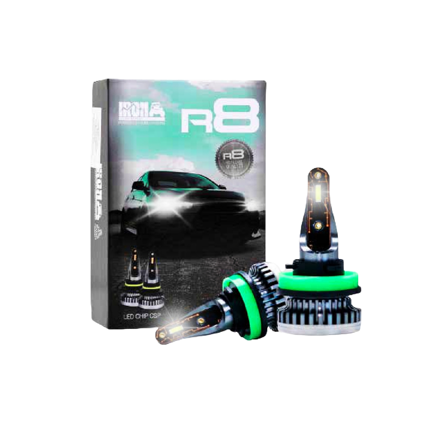 Turbo Led 12v 30.000LM Marca R8