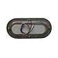 Foco Lateral Ovalado Ámbar Halo Aro En Inox Led 12v/24v, COD.1043HA - Miniatura 4