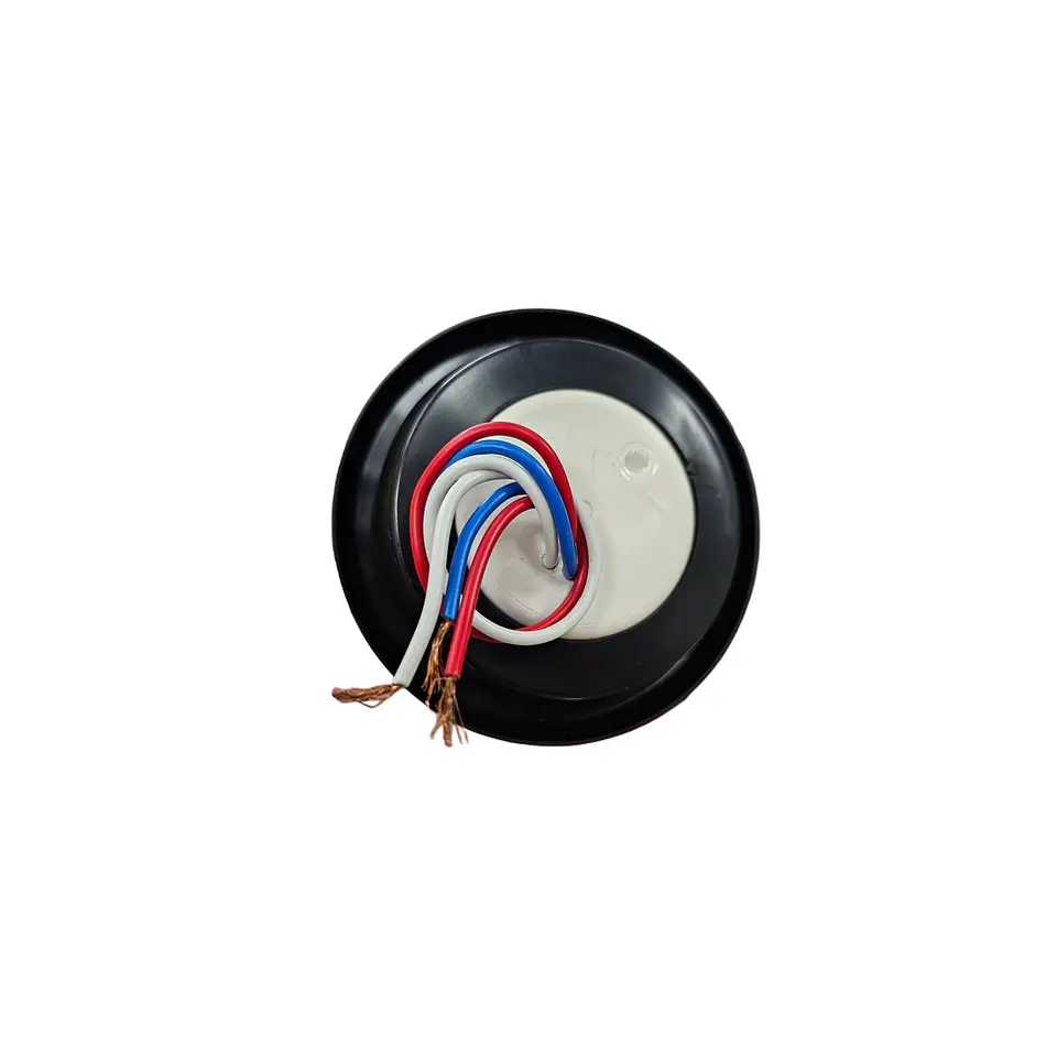 Foco Lateral Led 2,5 Pulg Rojo Borde En Goma 12v/24v, COD.1023ER 3