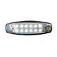 Foco Lateral 12 Led Blanco Borde En Acero Inoxidable 12v/24v, COD.2023AB - Miniatura 2