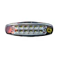 Foco Lateral 12 Led Blanco Borde En Acero Inoxidable 12v/24v, COD.2023AB - Miniatura 1