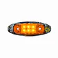 Foco Lateral 6 Led Ámbar 12v/24v, COD.1001PA - Miniatura 2