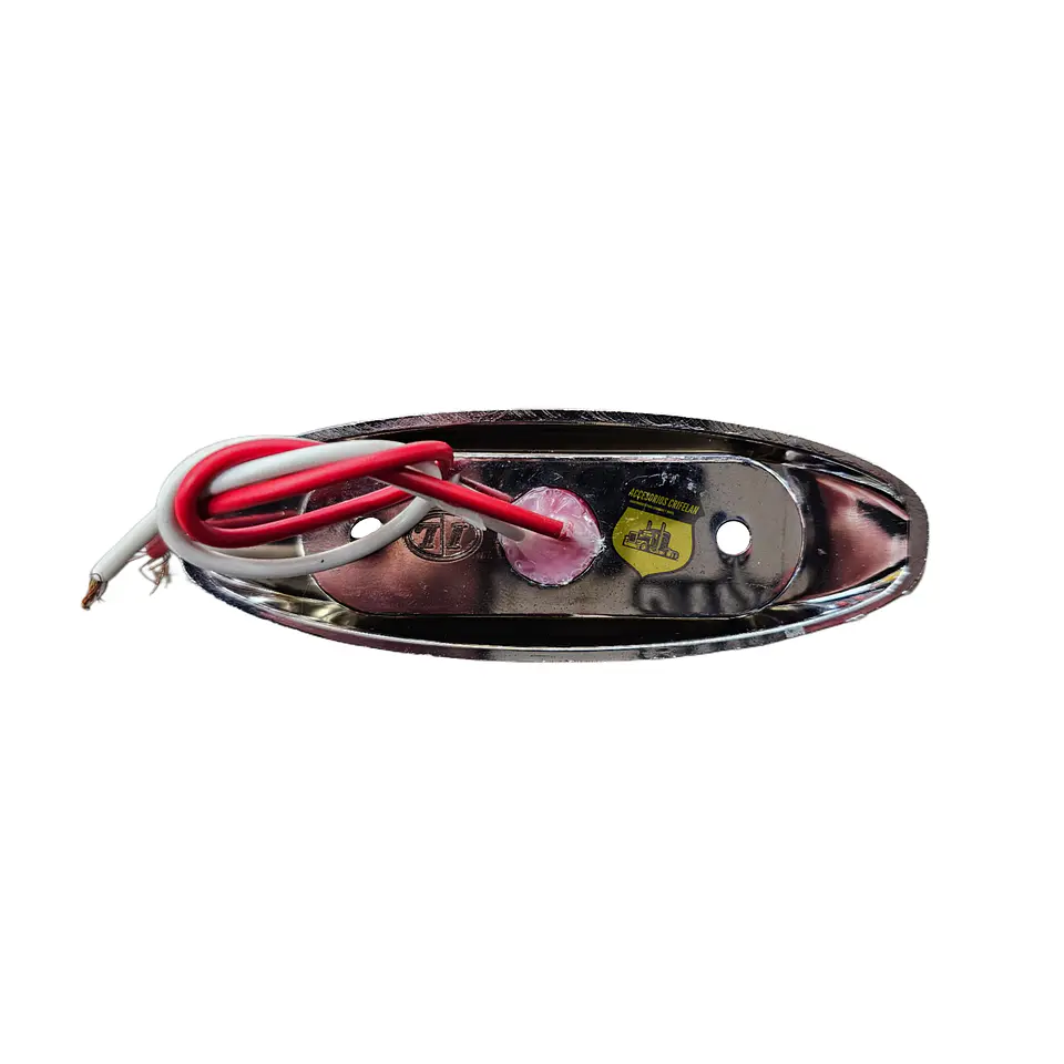 Foco Lateral 6 Led Rojo 12v/24v, COD.1001PR 3