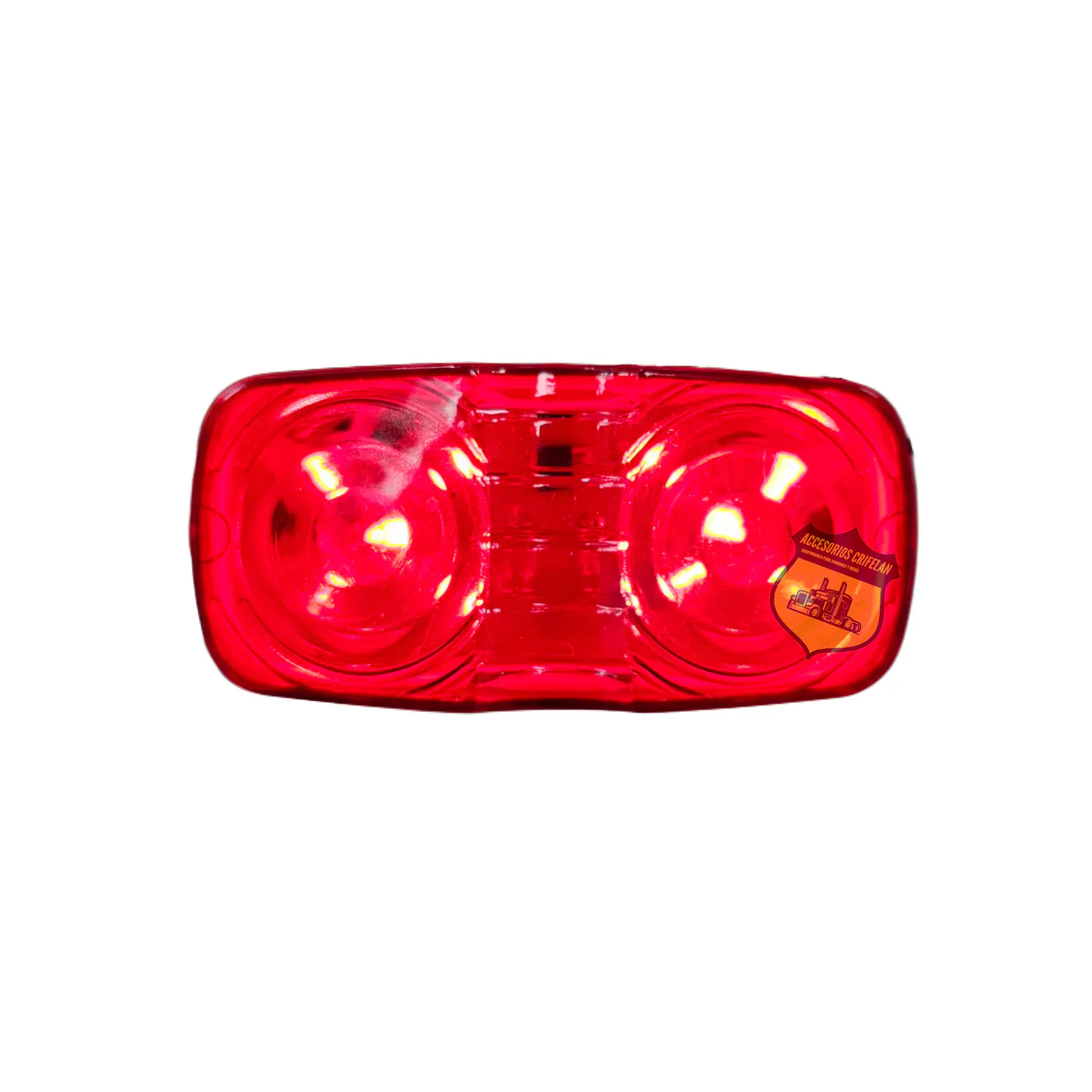 Foco Trocha Rojo 12v/24v, COD.2071R 2