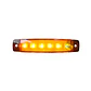 Foco Lateral 6 Led Ámbar 12v/24v, COD.1047A - Miniatura 2