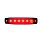 Foco Lateral 6 Led Rojo 12v/24v, COD.1047R - Miniatura 2