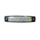 Foco Lateral 6 Led Blanco 12v/24v, COD.1047B - Miniatura 1
