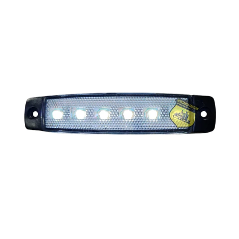 Foco Lateral 6 Led Blanco 12v/24v, COD.1047B