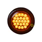 Foco Trasero 4 Pulg Ámbar Borde En Goma 12v/24v, COD.1007EA - Miniatura 2