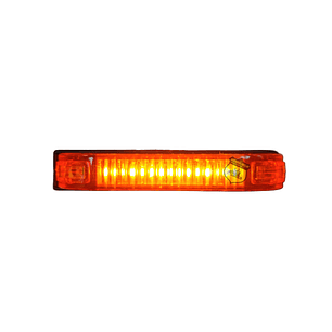 Foco Lateral 6 Led Ámbar 12v/24v, COD.2070A