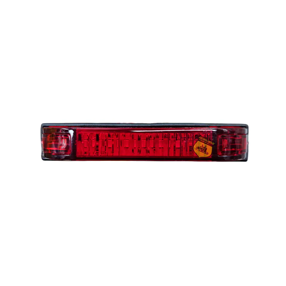 Foco Lateral 6 Led Rojo 12v/24v, COD.2070R 1
