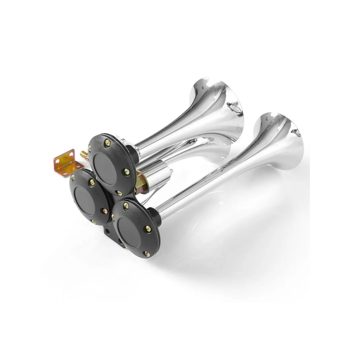 Bocina De Aire 3 Cañones corta 12v/24v 2