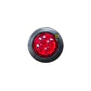 Foco Lateral Led 2 Pulg Rojo Borde En Goma 12v/24v, COD.1024ER - Miniatura 1