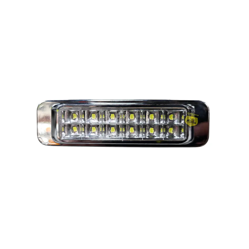 Foco Lateral 12 Led Blanco 12v/24v, COD.1038B 1