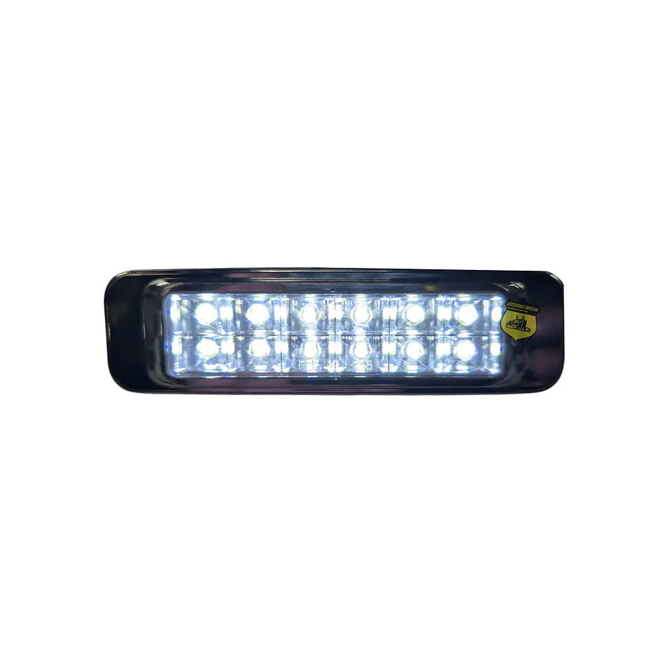 Foco Lateral 12 Led Blanco 12v/24v, COD.1038B 2