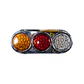 Foco Trasero Redondo Triple Pequeño 12v, COD.1012ST12 - Miniatura 1