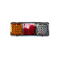 Foco Trasero Cuadrado Triple Pequeño 12v, COD.1022ST12 - Miniatura 1