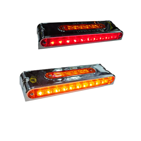 Regleta Semaforo Led 3 Caras 18cm 12v/24v, COD.1031M