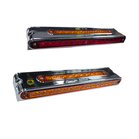 Regleta Semaforo Led 3 Caras 24cm 12v/24v, COD.1032M