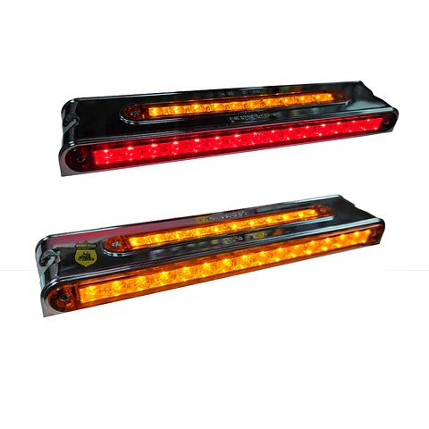 Regleta Semaforo Led 3 Caras 24cm 12v/24v, COD.1032M
