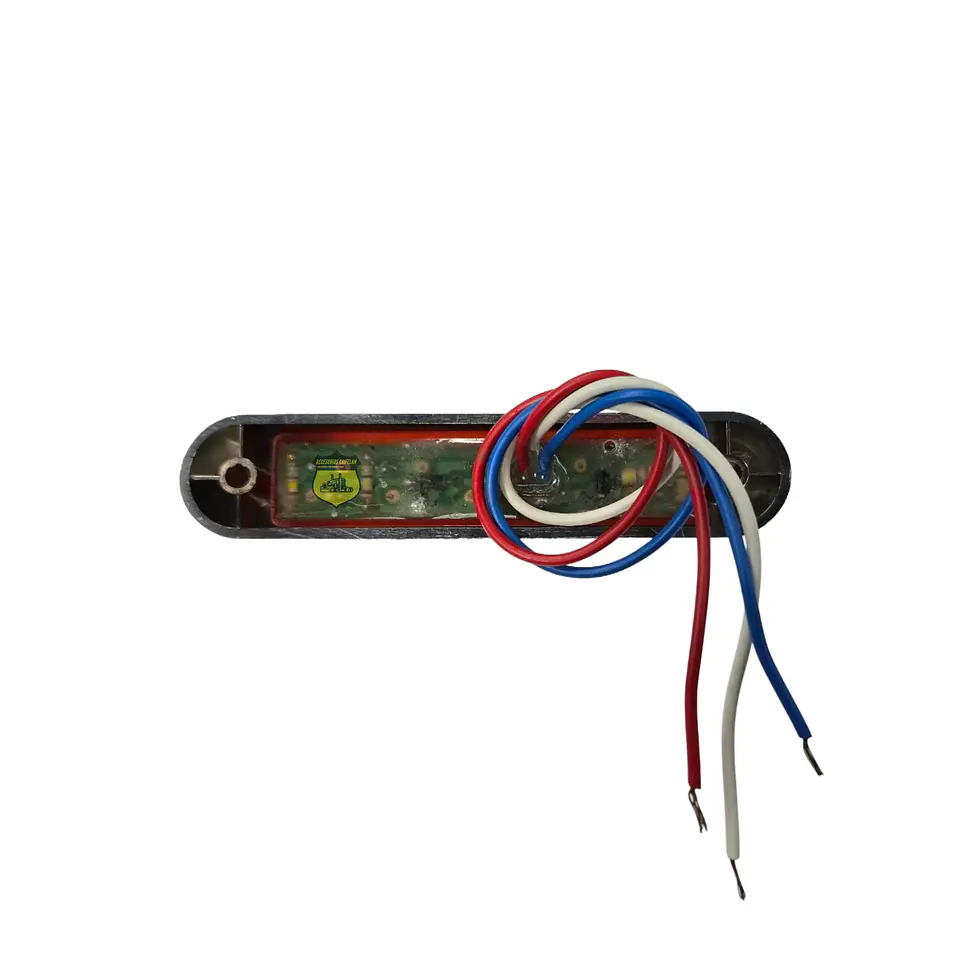 Regleta 5 Led Roja 10cm 12v/24v, COD.10345R 3