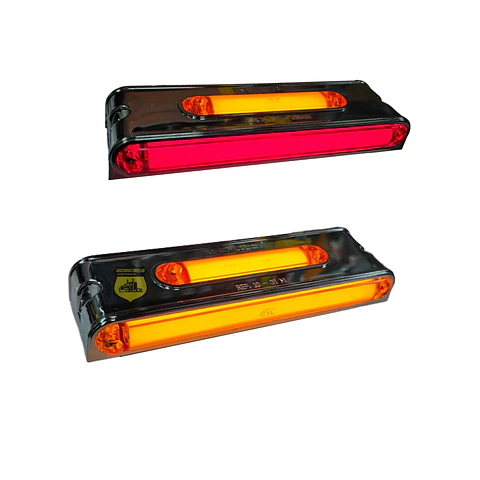 Regleta Semaforo Halo Led 3 Caras 18cm 12v/24v, COD.1031MH