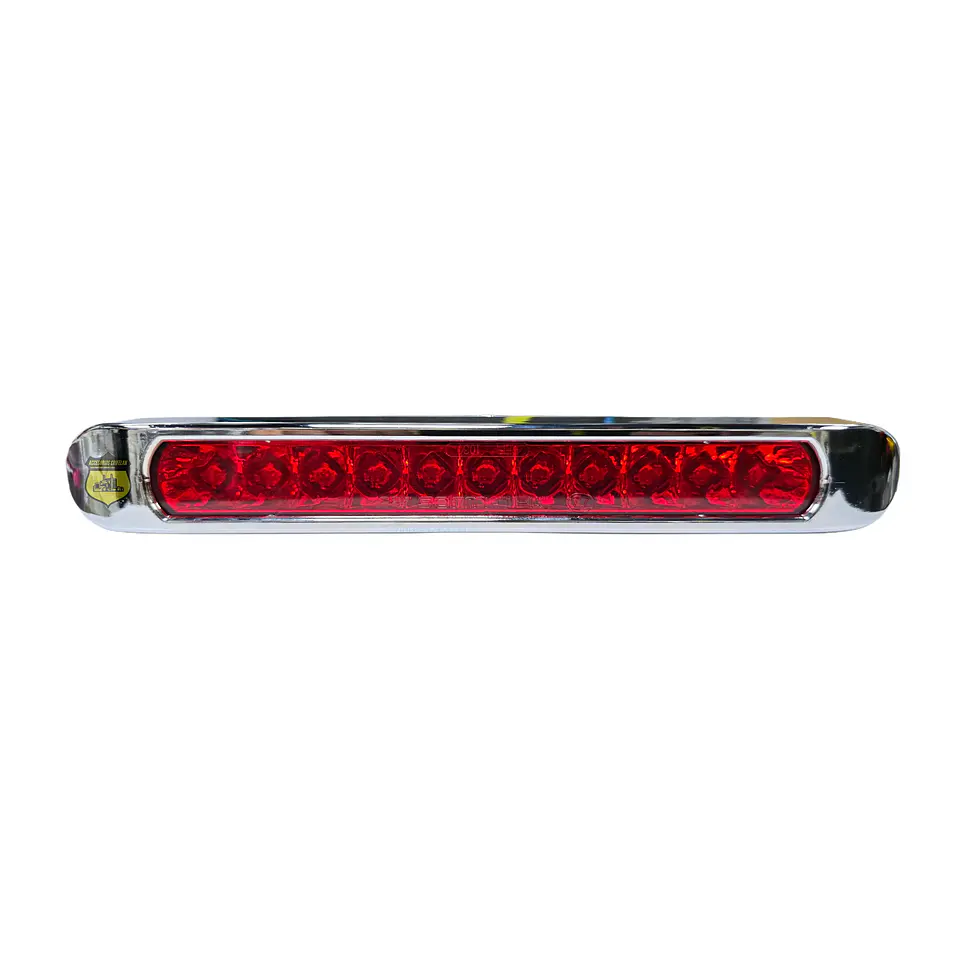 Regleta 11 Led Roja 25cm 12v/24v, COD.1030CSR 1
