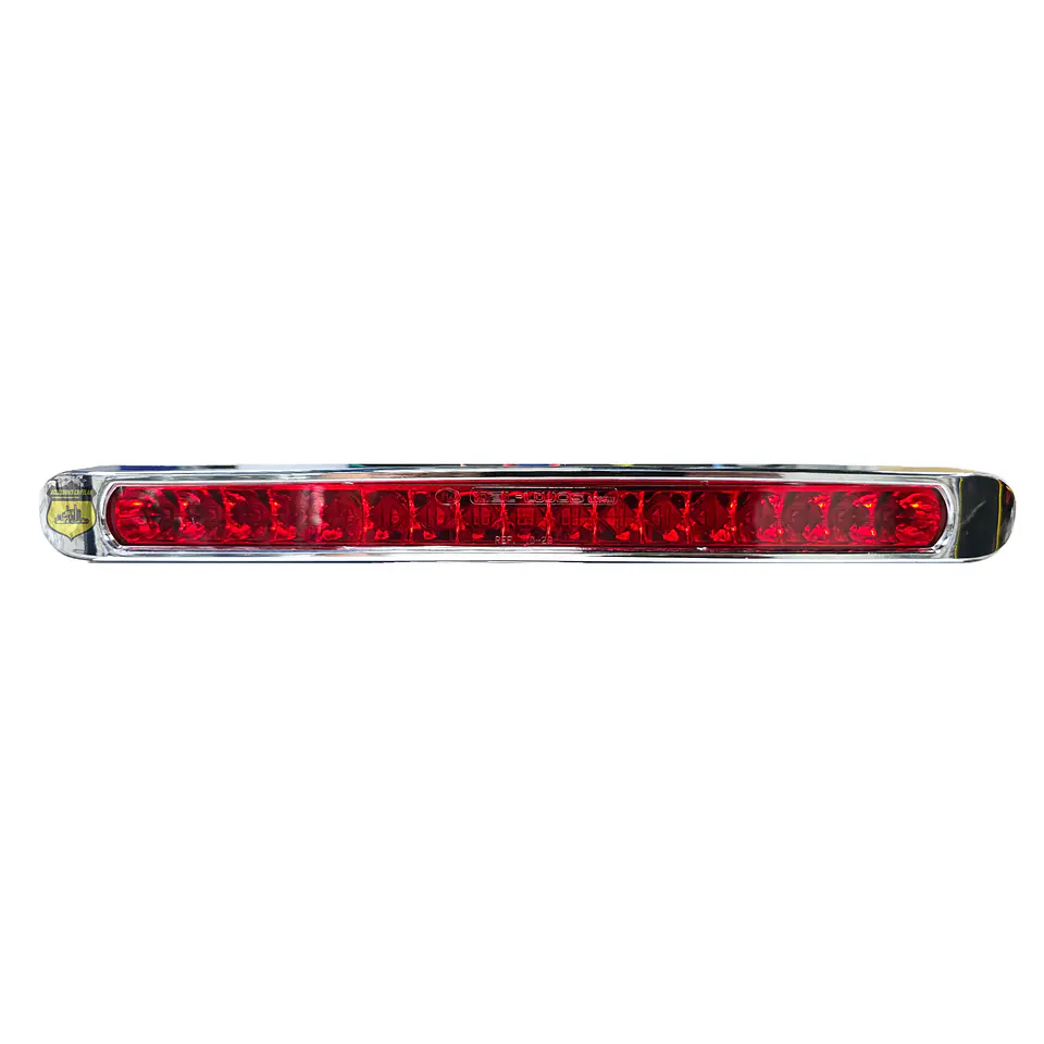 Regleta 17 Led Roja 34cm 12v/24v, COD.1029CSR 1