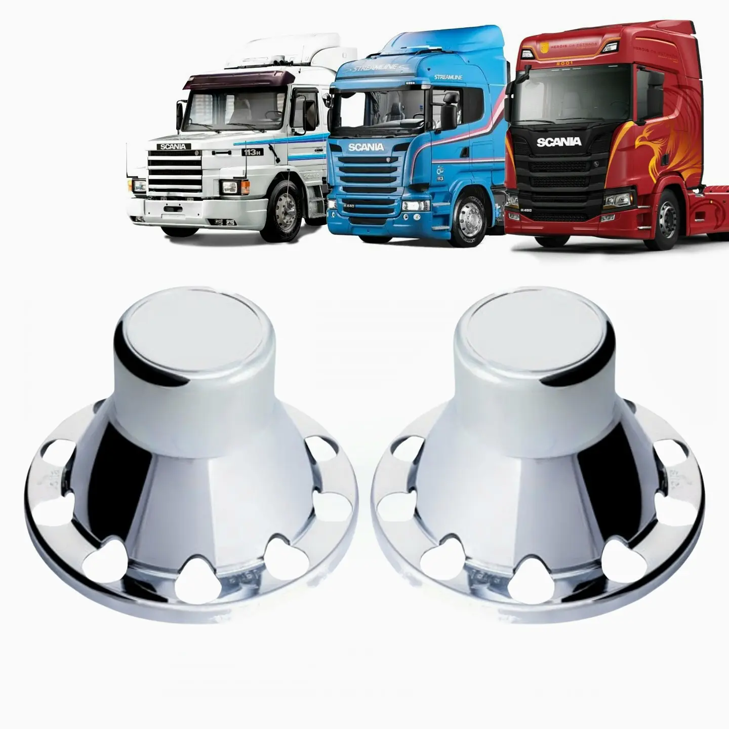 Jgo De Cubre Masas Traseras Tracción Compatible Con Scania S3/S4/S5/S6 1