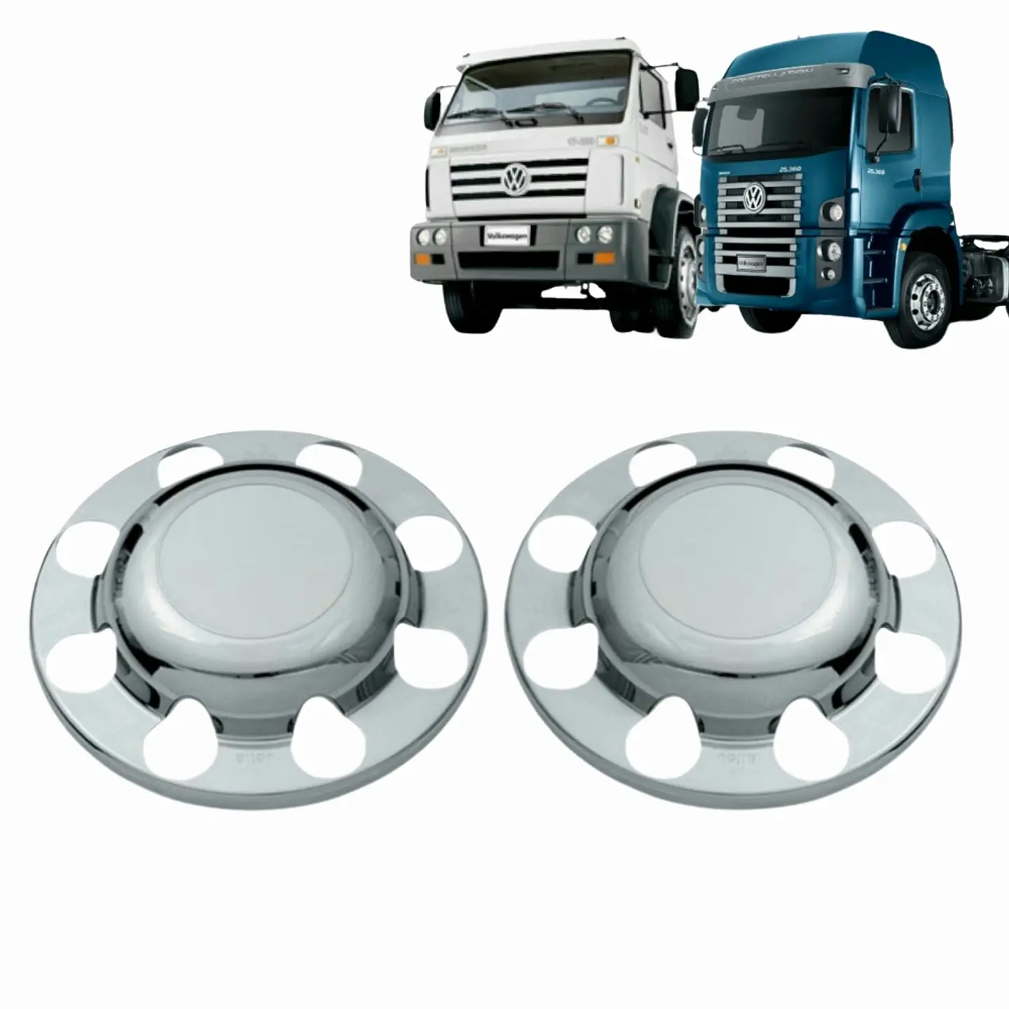 Jgo De Cubre Masas Traseras Compatible Con Vw Constellation/Worker/Titan 1