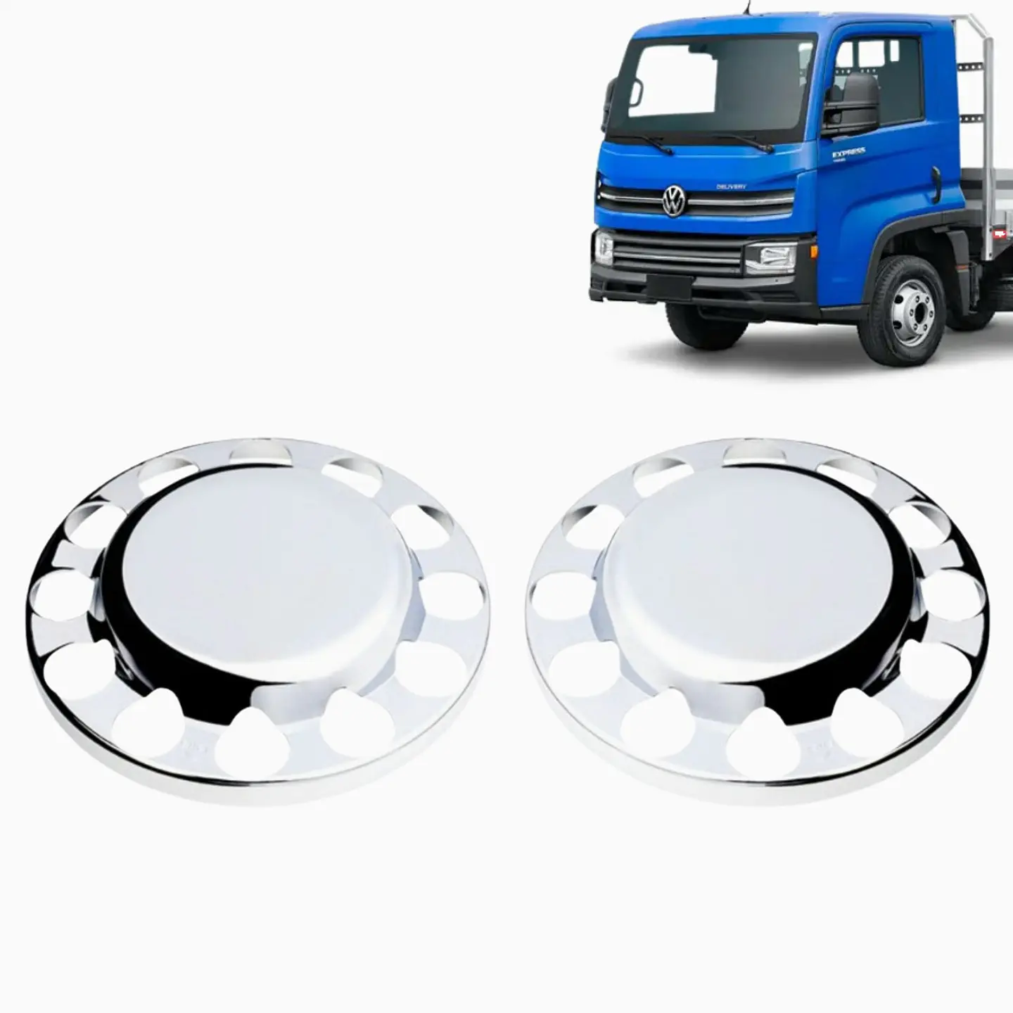 Jgo De Cubre Masas Traseras Compatible Con Vw New Delivery 1